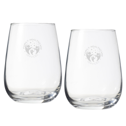 Name & Pin Badges - Wine Glass Set 450ml