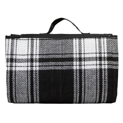 Picnic Blankets - Folding Picnic Rug with Coloured Flap