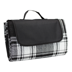 Picnic Blankets - Folding Picnic Rug with Coloured Flap