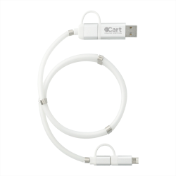 USB Hubs & Cables - Whirl 5-in-1 Charging Cable with Magnetic Wrap
