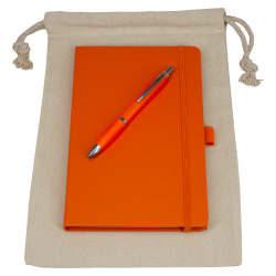 Duffle Bags & Sacks - Gift Set - Drawstring Bag + JournalBook + Pen