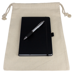 Duffle Bags & Sacks - Gift Set - Drawstring Bag + JournalBook + Pen