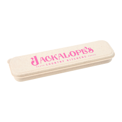 Homeware Products - Bamboo Fiber Cutlery Set in Carry Case