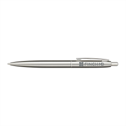 Metal Keyrings - Recycled Stainless Steel Ballpoint Pen