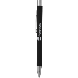 Metal Promotional Pens - The Maven Soft Touch Metal Pen