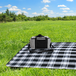 Cooler Bags - Striped Cotton Canvas Cooler