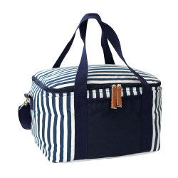 Cooler Bags - Striped Cotton Canvas Cooler