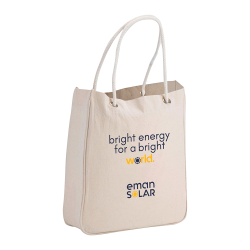 Tote & Calico Bags - Organic Cotton Canvas Carry-All Tote 175ml