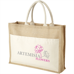 Tote & Calico Bags - Mumbay Cotton Pocket Jute Tote Bag