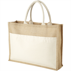 Tote & Calico Bags - Mumbay Cotton Pocket Jute Tote Bag