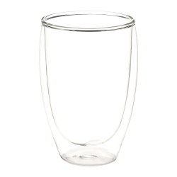 Drink Bottles - Glass - Easton Glass Cup with Bamboo lid 355ml