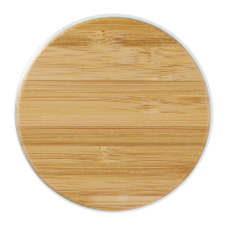 Drink Bottles - Glass - Easton Glass Cup with Bamboo lid 355ml