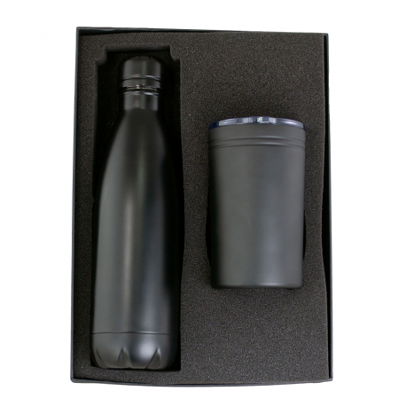 Name & Pin Badges - H2O Sherpa Drink Bottle and Tumbler Gift Set