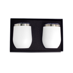 Name & Pin Badges - Corzo Insulated Cup Giftset