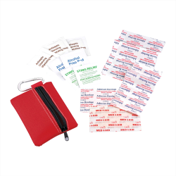First Aid Kits - Zippered 20-Piece First Aid Pouch