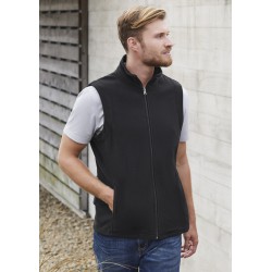 Vests - Mens Plain Micro Fleece Vest