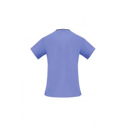 Hospitality - Ladies Contrast Crossover Scrubs Top