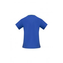 Hospitality - Ladies Contrast Crossover Scrubs Top