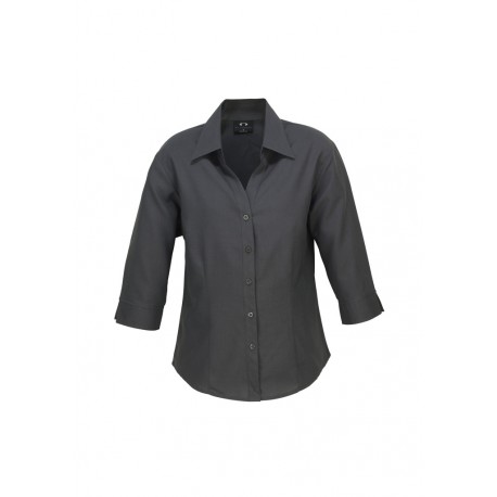 Ladies Corporate Shirts - Ladies Plain Oasis 3/4 Sleeve Shirt