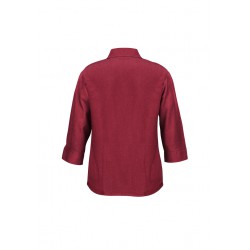 Ladies Corporate Shirts - Ladies Plain Oasis 3/4 Sleeve Shirt