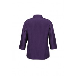 Ladies Corporate Shirts - Ladies Plain Oasis 3/4 Sleeve Shirt