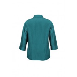 Ladies Corporate Shirts - Ladies Plain Oasis 3/4 Sleeve Shirt
