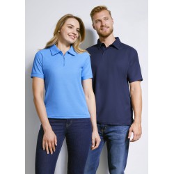 Ladies Promotional Polo Shirts - Ladies Micro Waffle Polo Shirt