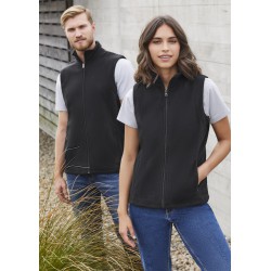 Fleece Tops - Ladies Plain Micro Fleece Vest