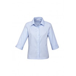 Ladies Corporate Shirts - Ladies Luxe 3/4 Sleeve Shirt