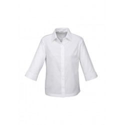 Ladies Corporate Shirts - Ladies Luxe 3/4 Sleeve Shirt
