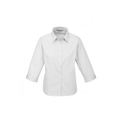 Ladies Corporate Shirts - Ladies Base 3/4 Sleeve Shirt