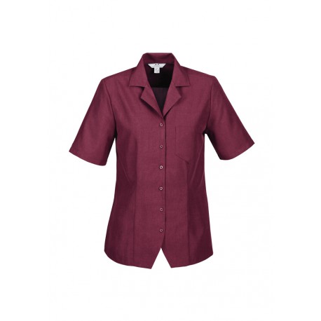 Ladies Corporate Shirts - Ladies Plain Oasis Overblouse Shirt