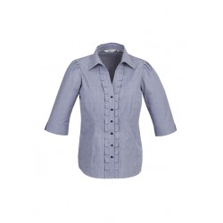 Ladies Corporate Shirts - Ladies Edge 3/4 Sleeve Shirt