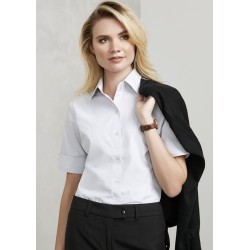 Ladies Corporate Shirts - Ladies Ambassador Short Sleeve Shirt