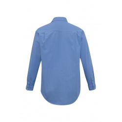 Men's Corporate Shirts - Mens Micro Check Long Sleeve Shirt