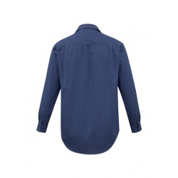 Men's Corporate Shirts - Mens Micro Check Long Sleeve Shirt