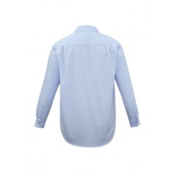Men's Corporate Shirts - Mens Micro Check Long Sleeve Shirt