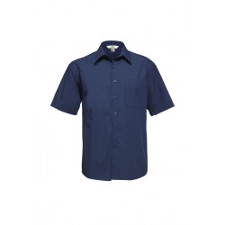 Men's Corporate Shirts - Mens Micro Check Short Sleeve Shirt