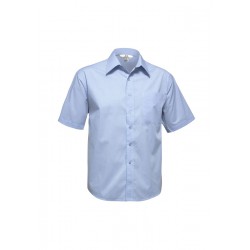 Men's Corporate Shirts - Mens Micro Check Short Sleeve Shirt