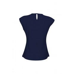 Ladies Corporate Shirts - Ladies Mia Pleat Knit Blouse