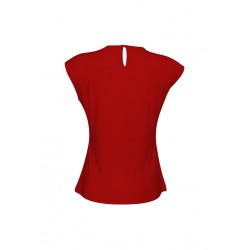 Ladies Corporate Shirts - Ladies Mia Pleat Knit Blouse