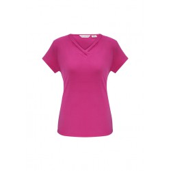 Ladies Corporate Shirts - Ladies Lana Short Sleeve Blouse