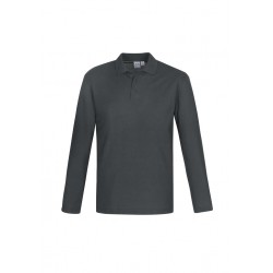 Men's Promotional Polo Shirts - Mens Crew L/S Polo Shirt