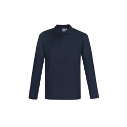 Men's Promotional Polo Shirts - Mens Crew L/S Polo Shirt