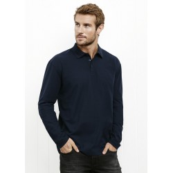 Men's Promotional Polo Shirts - Mens Crew L/S Polo Shirt
