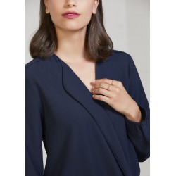 Ladies Corporate Shirts - Ladies Lily Hi-Lo Blouse