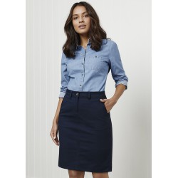 Ladies Corporate Shirts - Ladies Indie Long Sleeve Shirt