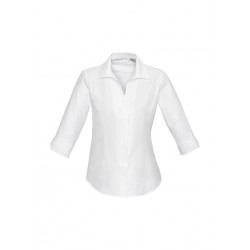 Ladies Corporate Shirts - Ladies Preston 3/4 Sleeve Shirt