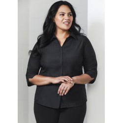 Ladies Corporate Shirts - Ladies Preston 3/4 Sleeve Shirt