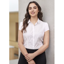 Ladies Corporate Shirts - Ladies Euro Short Sleeve Shirt